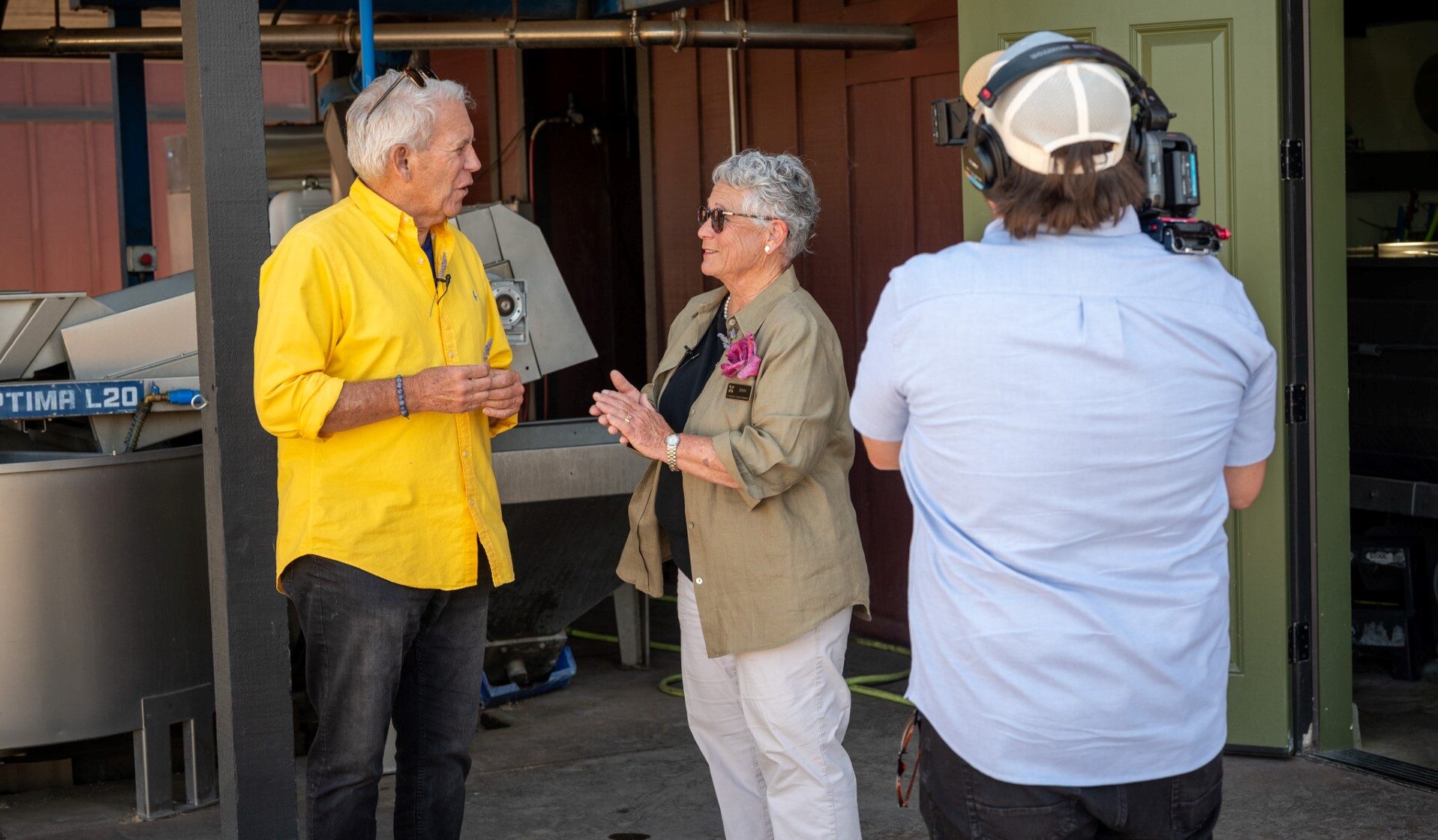 Ann Interviewing with Pat Patterson 
