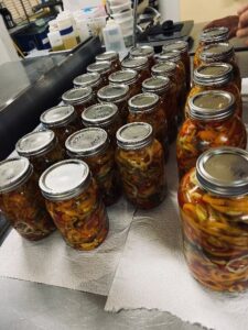 Jarred peppers